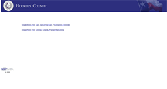 Desktop Screenshot of hockleycountyonline.net